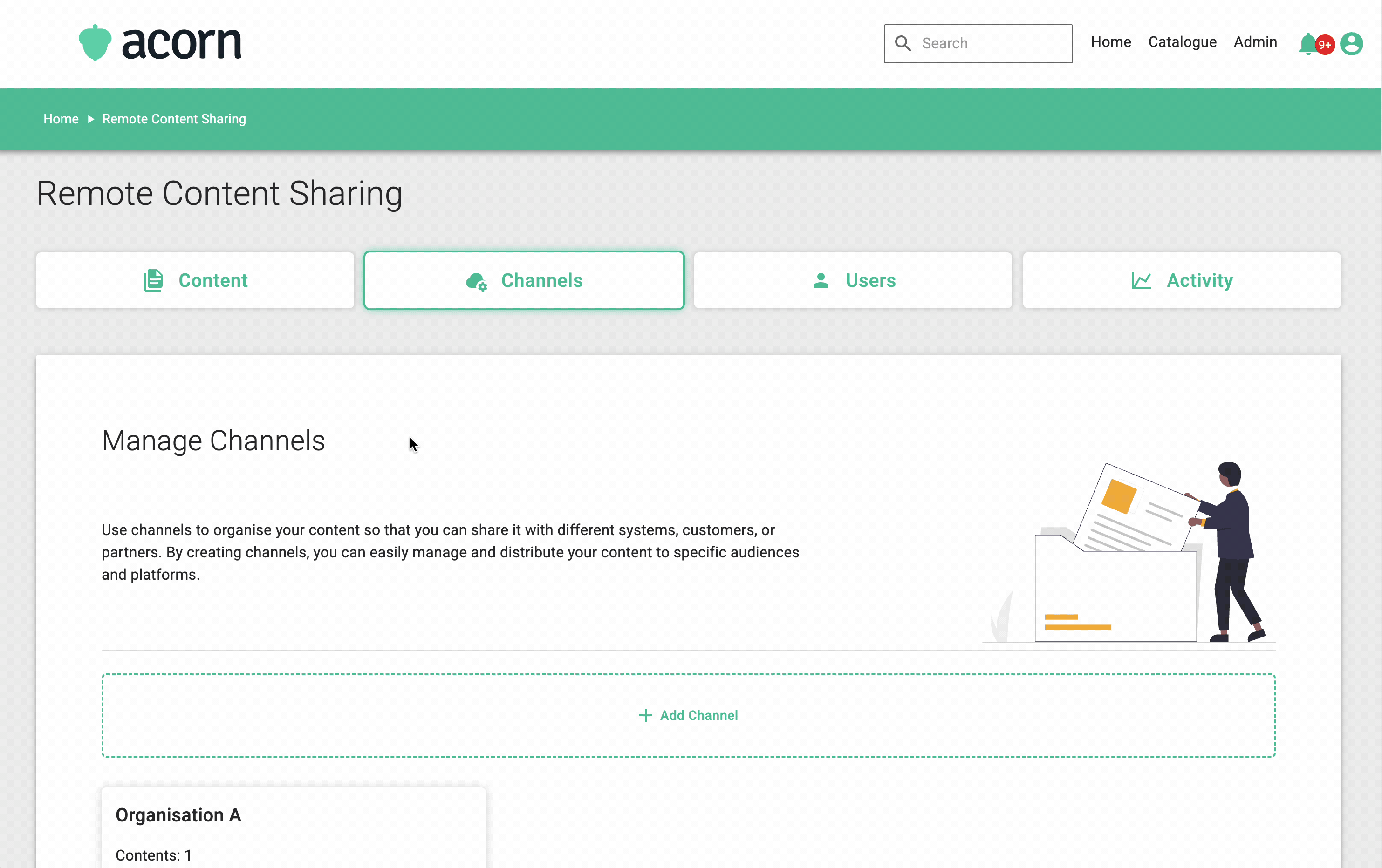 Remote Content Sharing