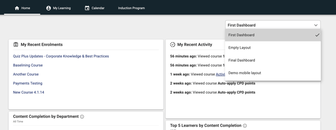 DashboardSelector