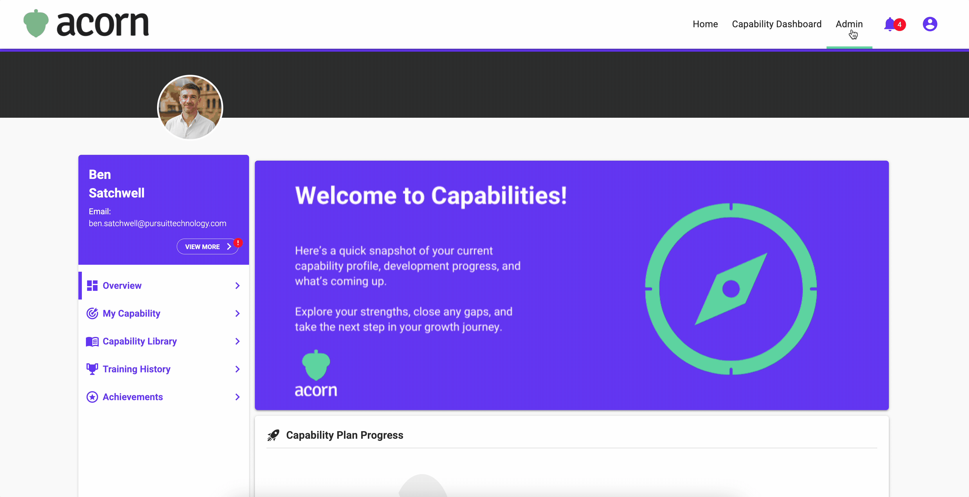 GIF How to Generate a Capability Assessment History Report