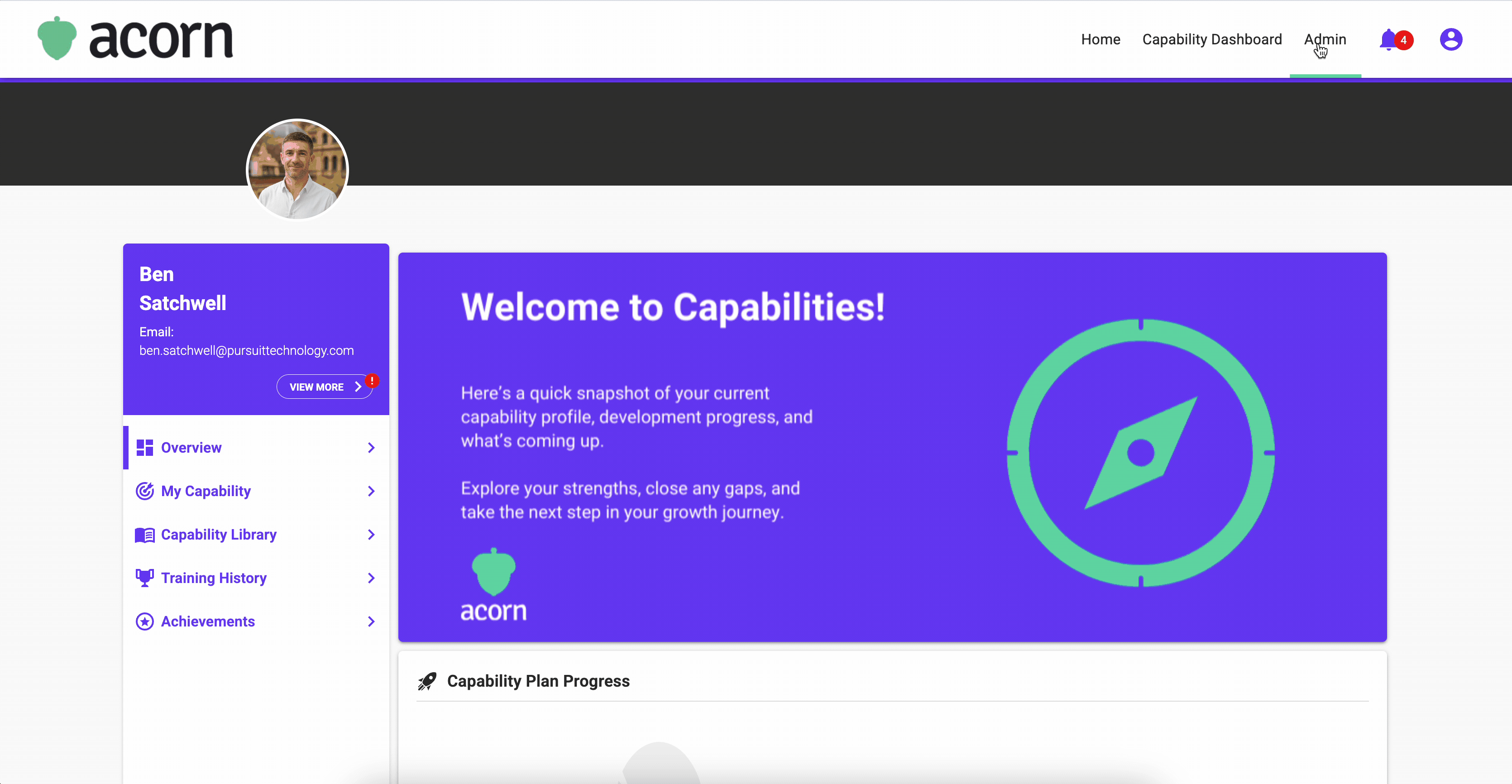 GIF How to Generate a Development Plan Report