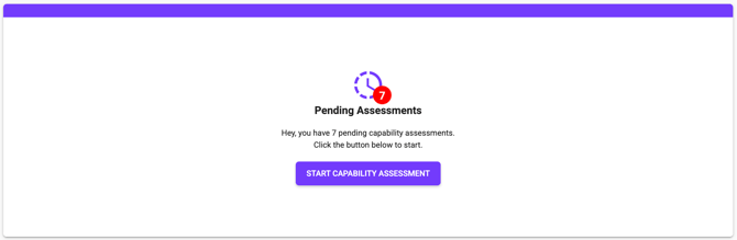 Image Pending Assessments Widget